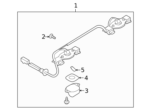 License Lamps for 2003 Subaru Impreza #0