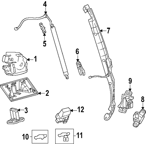Liftgate for 2024 Toyota Land Cruiser #0
