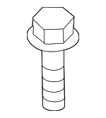 21892C1000 - Engine: Trans Mount Bolt for Hyundai Image