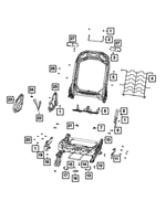 5143451AA - Interior Trim: Seat Screw for Mopar Image
