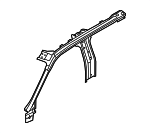 BL3Z1551186A - Body: Roof Side Rail for Ford Image