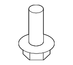 9008015077 - Body: Bumper Cover Screw for Scion: iM, tC, xA, xB | Toyota: 4Runner, Avalon, bZ4X, C-HR, Camry, Celica, Corolla, Corolla iM, Crown, Crown Signia, Echo, FJ Cruiser, Highlander, Land Cruiser, Matrix, Mirai, MR2 Spyder, Prius, Prius AWD-e, Prius Plug-In, Prius Prime, Prius V, RAV4, Sequoia, Sienna, Solara, Tacoma, Venza, Yaris Image