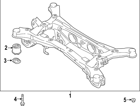 Suspension Mounting for 2024 Hyundai Tucson #0