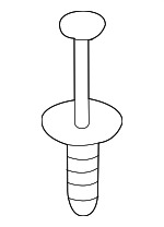 51111908077 - Body: Bumper Cover Rivet for BMW Image