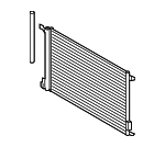 4M0816421B - : A/C Condenser for Audi: A8 Quattro, Q7, Q8, S6, S7 Sportback Image