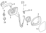 999061902 - Body: Signal Lens for Mercedes-Benz Image