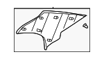 858503D100OI - Body: Quarter Pillar Trim for Hyundai Image