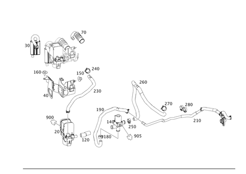 Stationary Heater for 2012 Mercedes-Benz E 63 AMG&reg; #0