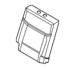 SL1Z7866600BA - Body: Seat Back Cover for Ford Image