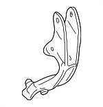 24504390 - Engine: Strut Bracket for Buick: Century, Regal, Rendezvous | Chevrolet: Impala, Lumina, Lumina APV, Monte Carlo, Venture | Oldsmobile: Cutlass Supreme, Silhouette | Pontiac: Aztek, Grand Prix, Montana, Trans Sport Image