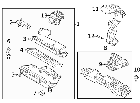 Sensors for 2023 Lincoln Corsair #0