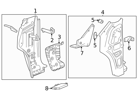 Hinge Pillar for 2025 GMC Acadia #0