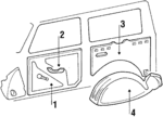 83710835008FP - Body: Door Trim Panel for Suzuki Image