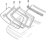 F12Z6103100B - : Glass for Ford: Probe Image