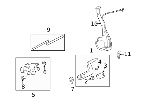 Wipers for 2009 Saturn Outlook #1
