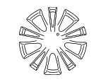 40300JK00B - Tire &amp; Wheel: Wheel for Infiniti Image