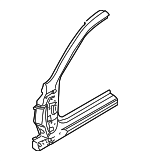 41217120057 - Body: Hinge Pillar for BMW: 645Ci, 650i, M6 Image