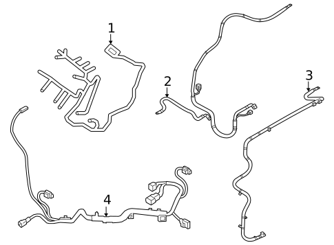 Wiring Harness for 2023 Audi RS Q8 #0