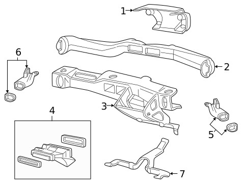 Ducts for 2004 Buick Regal #0