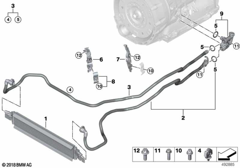 Oil Cooler / Circuits for 2025 BMW Z4 30i #0