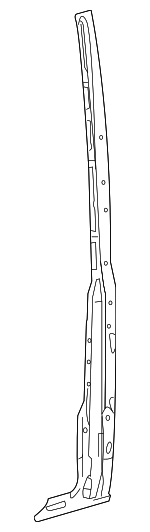 9066301313 - Body: Rear Pillar for MB Vans Image