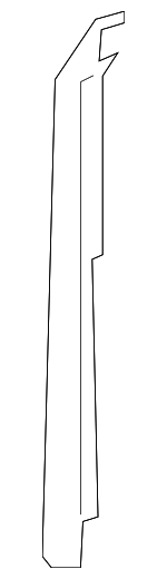 9066360522 - Body: Support Plate for MB Vans Image