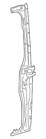 9066303100 - Body: Rear Pillar for MB Vans Image