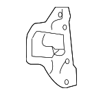 9066302006 - Body: Reinforced Plate for MB Vans Image