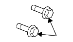 6513120AA - Suspension: Suspension Stabilizer Bar Bracket Bolt for Mopar Image