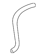 15031596 - Cooling System: Outlet Hose for Chevrolet: C1500, C2500, C3500, K1500 Pickup, K2500 Pickup, K3500 Pickup | GMC: C1500 Pickup, C2500 Pickup, C3500 Pickup, K1500 Pickup, K2500 Pickup, K3500 Pickup Image