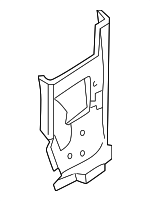 55255091AH - Body: Cowl Side Panel for Dodge: Dakota, Durango Image