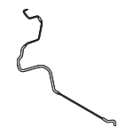 7P6122447N - Cooling System: Overflow Hose for Volkswagen: Touareg Image