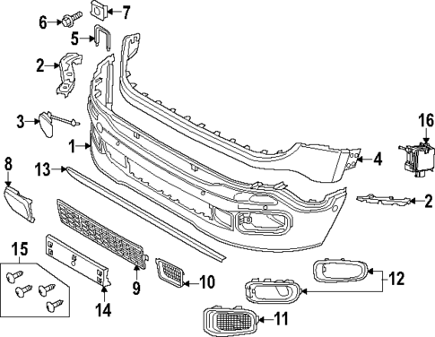 Lane Departure Warning for 2015 Jeep Renegade #1