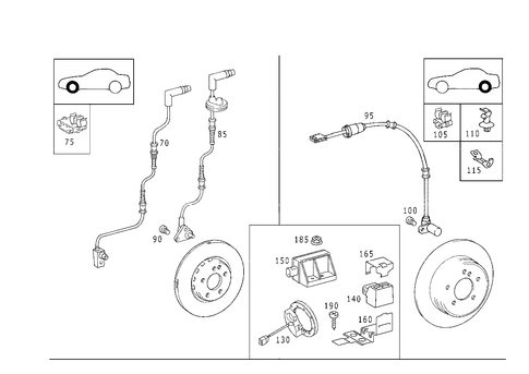 Electronic Stability Program (ESP&reg;) for 1999 Mercedes-Benz SLK230 #0