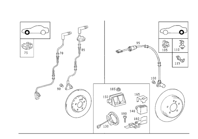 140990021264 - Electrical Equipment and Instruments: Screw for Mercedes-Benz Image image