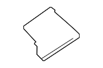 66117VC000 - Body: Speaker Grille for Subaru Image