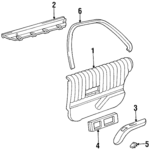 10063412 - Electrical: Window Switch for Buick: Regal | Chevrolet: Lumina | Oldsmobile: Cutlass Supreme | Pontiac: Grand Prix Image