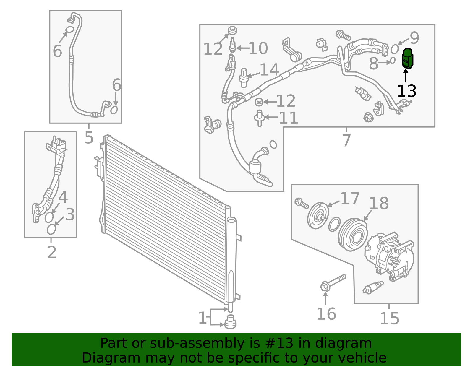 A-Premium Air Conditioning A/C Condenser Compatible With International Harvester - View #10