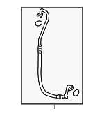 97762A9001 - HVAC: Discharge Hose for Kia: Sedona Image