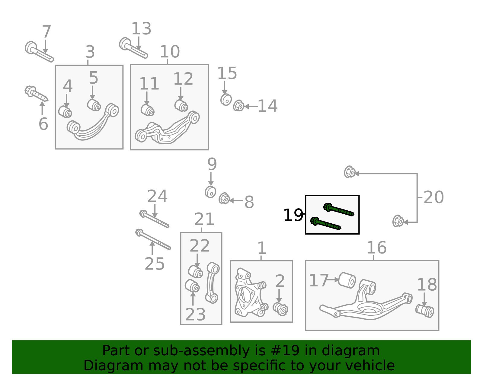 2010-2025 GM M14x2x110 Multi-Purpose Bolt 11610970 | OEM Parts Online