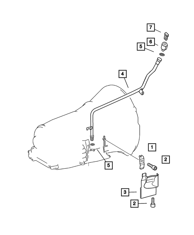 52108179AA - Automatic Transmission 5 Speed [DGU]: Spring for Mopar Image