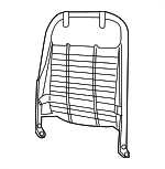 12454720 - Body: Seat Back Frame for Buick: Century | Chevrolet: Impala Image