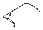 GS1M67G61 - Body: Lift-gate Washer Hose for Mazda Image