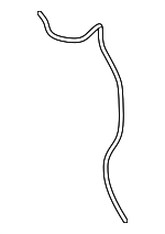 2546307502 - Body: Drain Hose for Mercedes-Benz Image