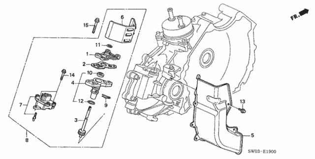 Speed Sensor for 2001 Acura NSX #0