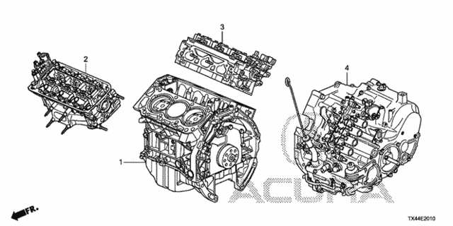 Engine Assy. - Transmission Assy. for 2013 Acura RDX #0
