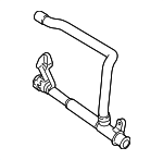 30774514 - Cooling System: Outlet Hose for Volvo: S60, S80, V60, V70, XC60, XC70, XC90 Image