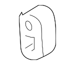 206514M410 - Exhaust: Rear Muffler Rubber Mount for Nissan: Sentra Image