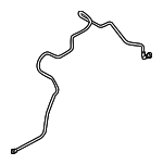 8W6201991F - Emission System: Breather Tube for Audi Image