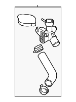 25327K2000 - : 2020-2024 Hyundai Venue - Hose Assembly for Hyundai: Venue Image